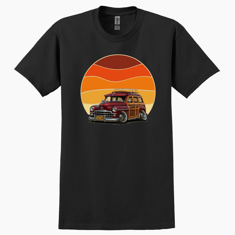 33A7398 (CA) T-Shirt - Woodie Sunrise