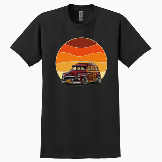 33A7398 (CA) T-Shirt - Woodie Sunrise