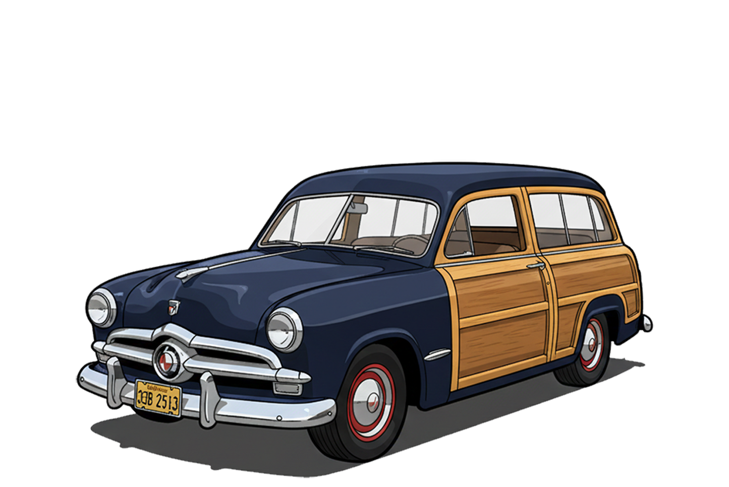 33B2513 (CA) Sign - Woodie Parking Only II