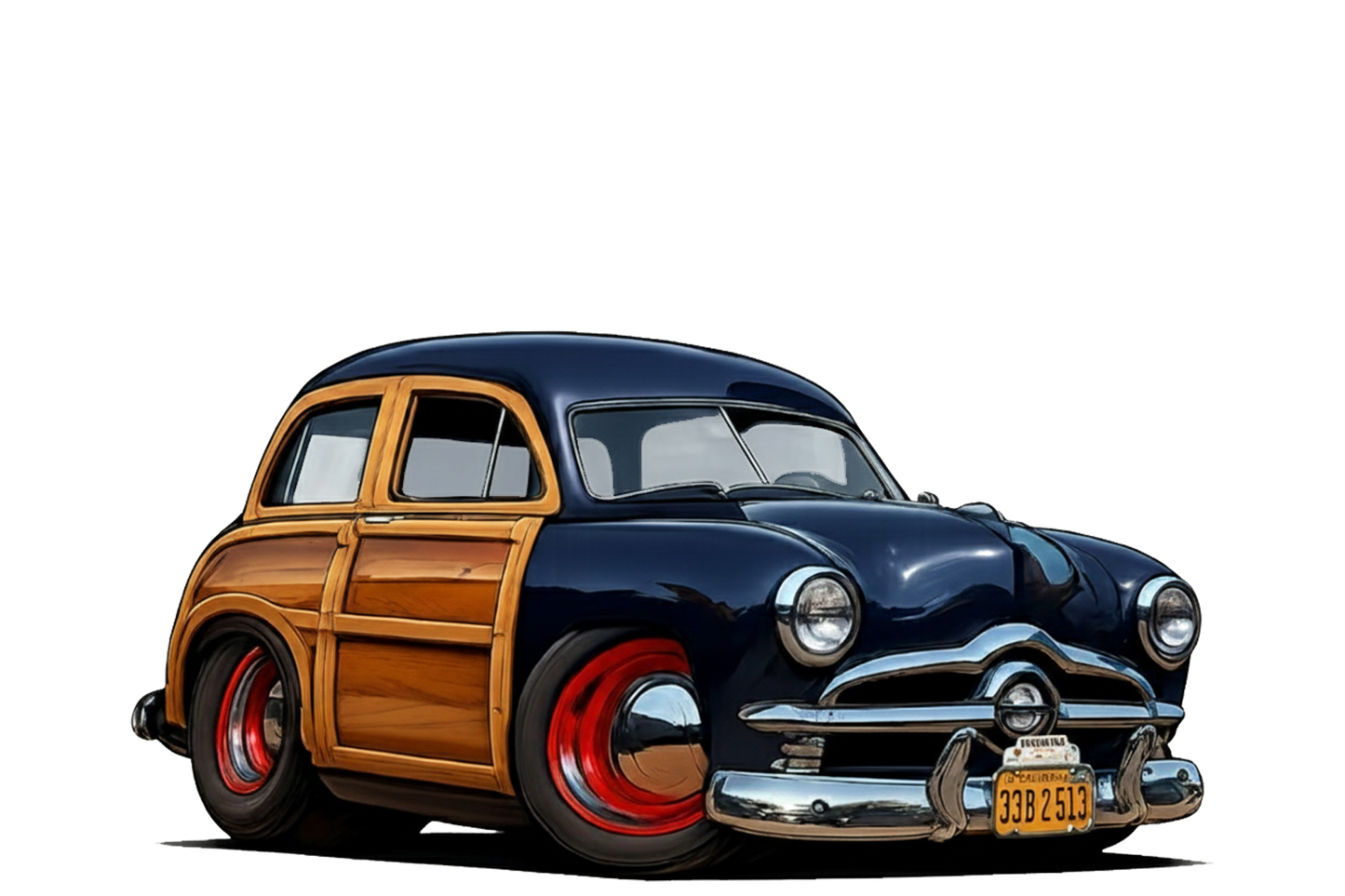 33B2513 (CA) T-Shirt - Tropical Woodie
