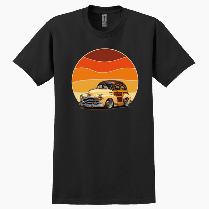 38A9772 (CA) T-Shirt - Woodie Sunrise