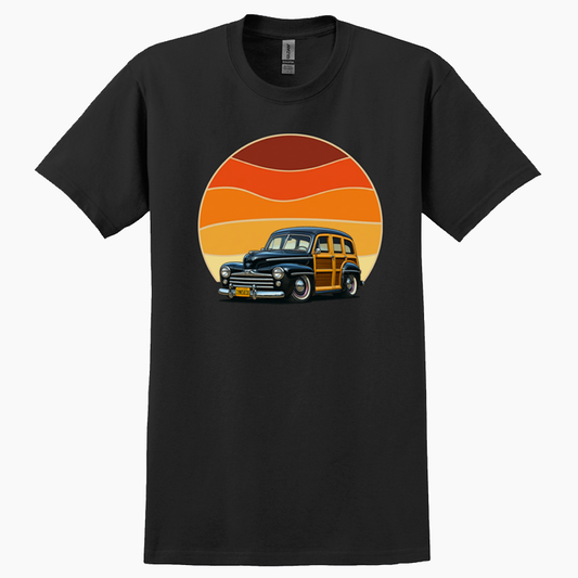 39B6838 (CA) T-Shirt - Woodie Sunrise