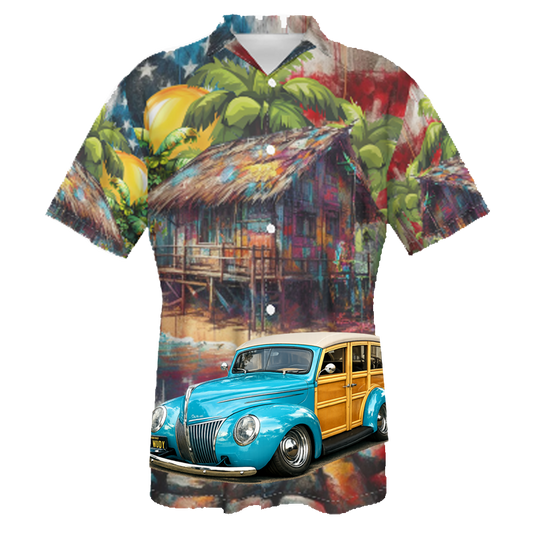 39WUDY (CA) Hawaiian Shirt - Patriotic