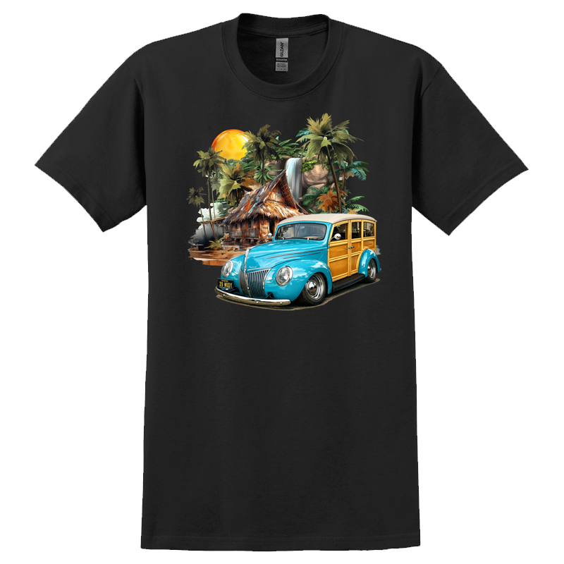 39WUDY (CA) T-Shirt - Tropical Woodie