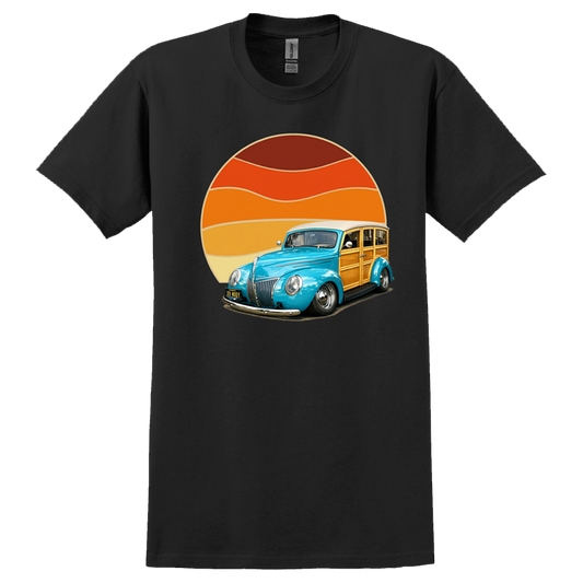 39WUDY (CA) T-Shirt - Woodie Sunrise