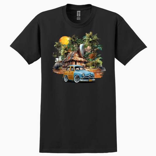 40B8016 (CA) T-Shirt - Tropical Woodie