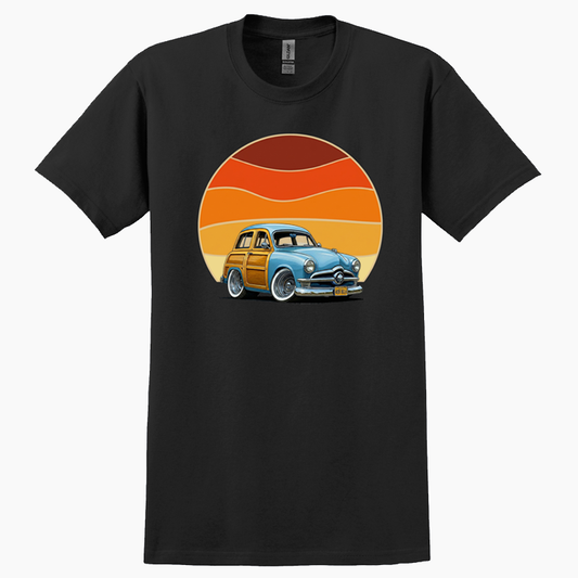 40B8016 (CA) T-Shirt - Woodie Sunrise