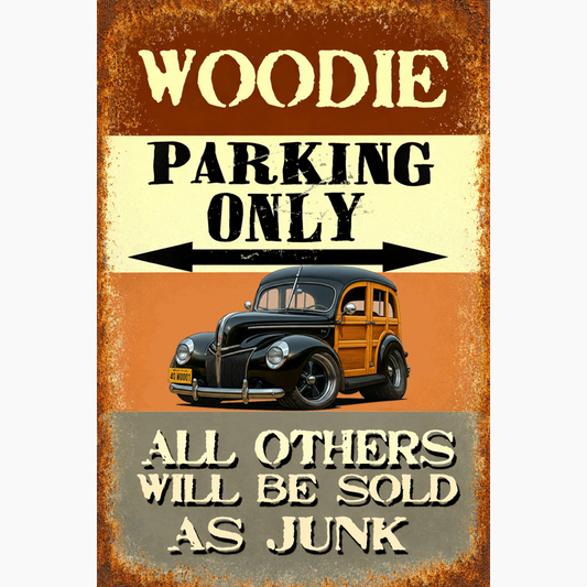 40WOODI (CA) Sign - Woodie Parking Only II