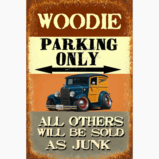 44835B2 (CA) Sign - Woodie Parking Only II