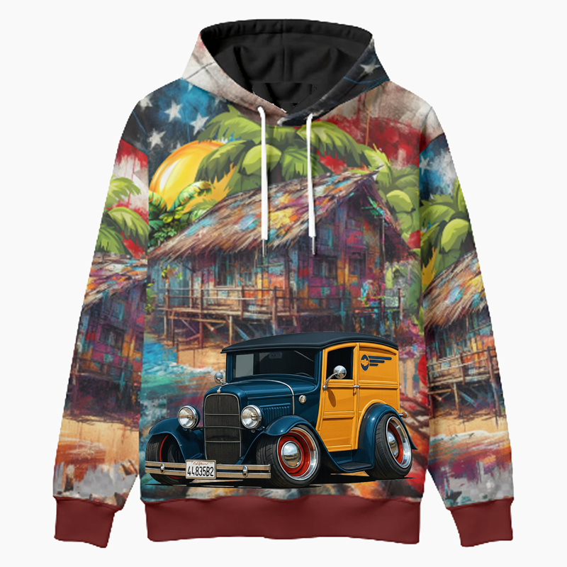 44835B2 (CA) Woodie Hoodie - Patriotic