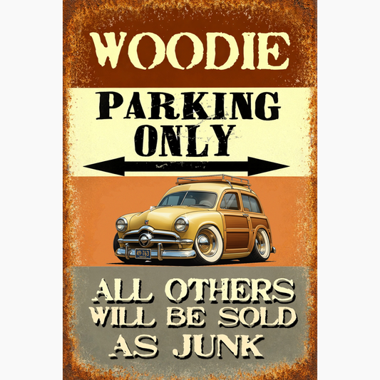 49763 (OR) Sign - Woodie Parking Only II