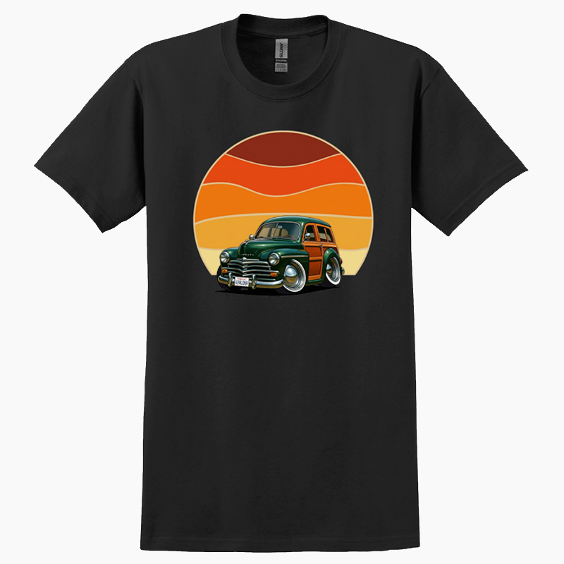 49ALOHA (CA) T-Shirt - Woodie Sunrise