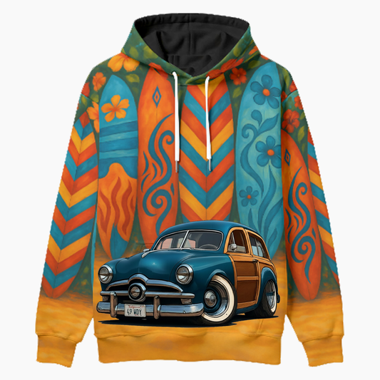 49WDY (CA) Woodie Hoodie - Surfboard