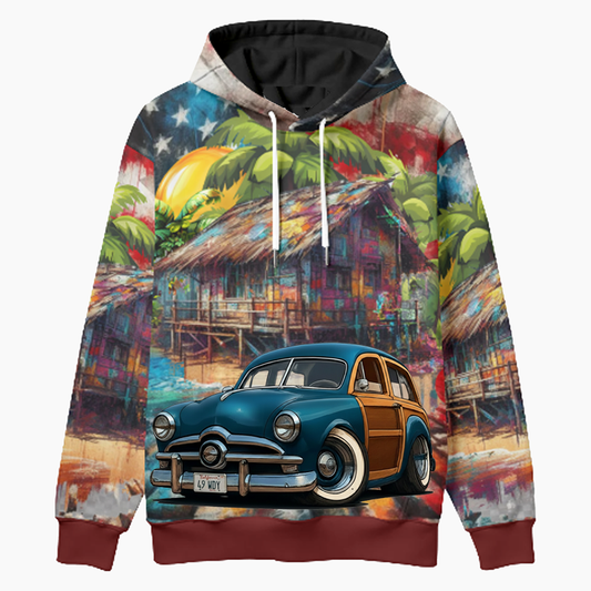 49WDY (CA) Woodie Hoodie - Patriotic