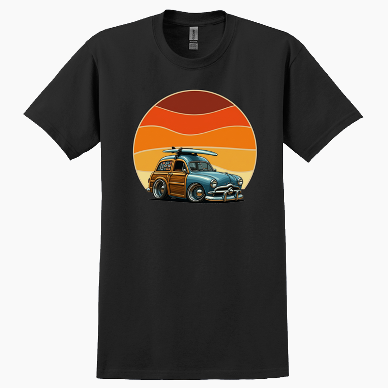 49WUDEE (CA) T-Shirt - Woodie Sunrise
