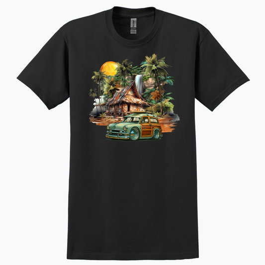 4A41040 (CA) T-Shirt - Tropical Woodie