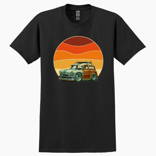 4A41040 (CA) T-Shirt - Woodie Sunrise