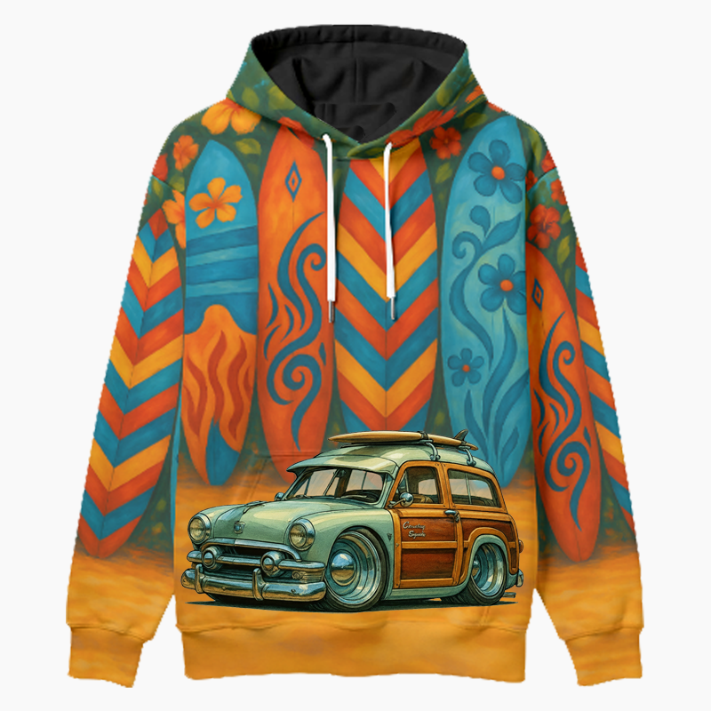 4A41040 (CA) Woodie Hoodie - Surfboard