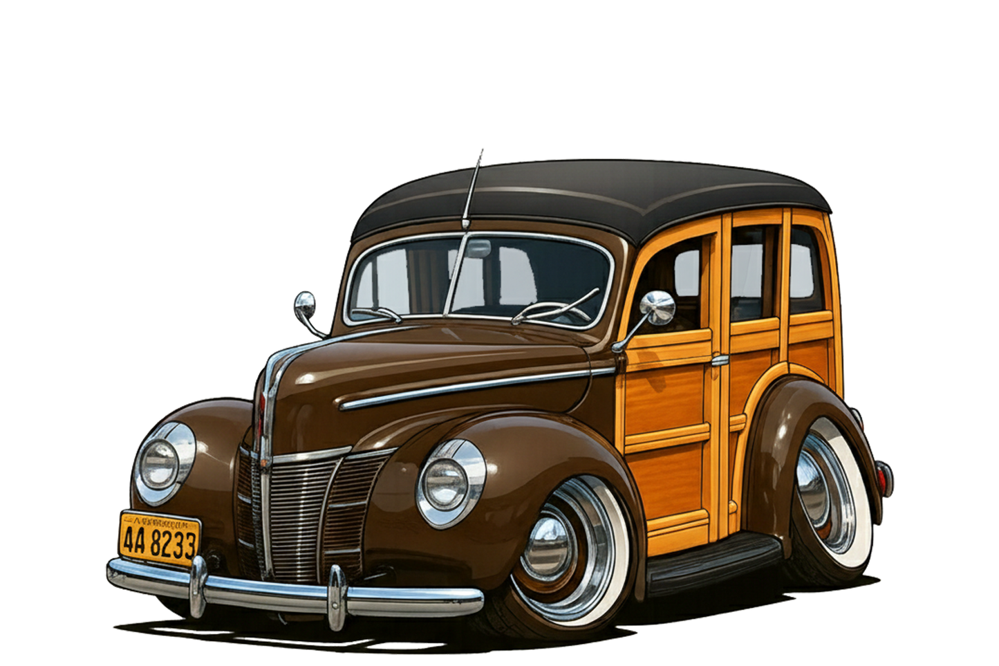 4A8233 (CA) Sign - Woodie Parking Only II