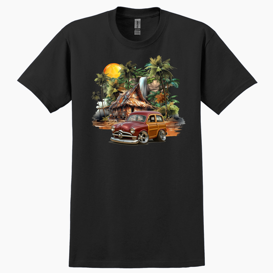 4T9WOOD (CA) T-Shirt - Tropical Woodie