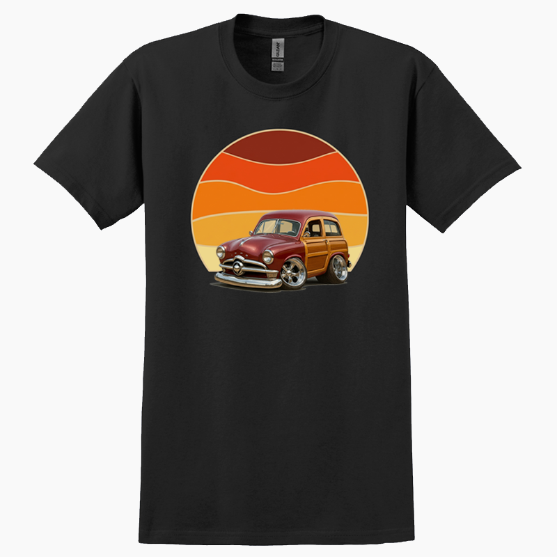 4T9WOOD (CA) T-Shirt - Woodie Sunrise
