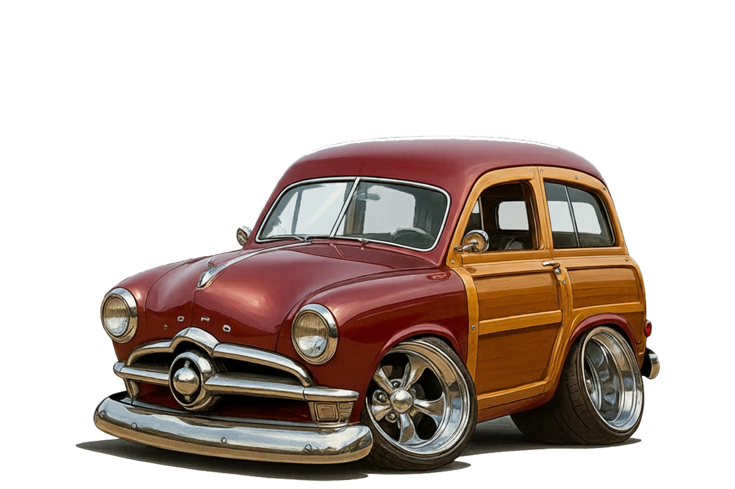 4T9WOOD (CA) T-Shirt - Tropical Woodie