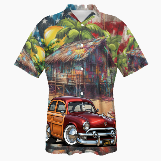 51DRFUL (CA) Hawaiian Shirt - Patriotic