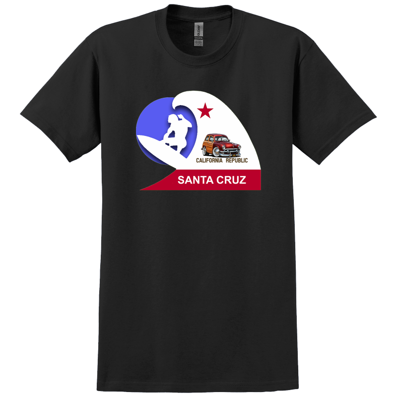 51DRFUL (CA) T-Shirt WoW Santa Cruz California Surfer