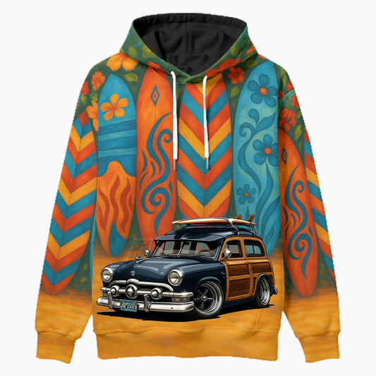 51WOODE (NV) Woodie Hoodie - Surfboard