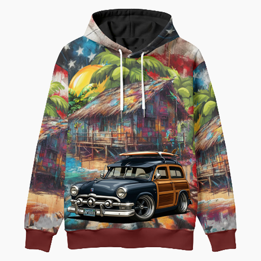51WOODE (NV) Woodie Hoodie - Patriotic