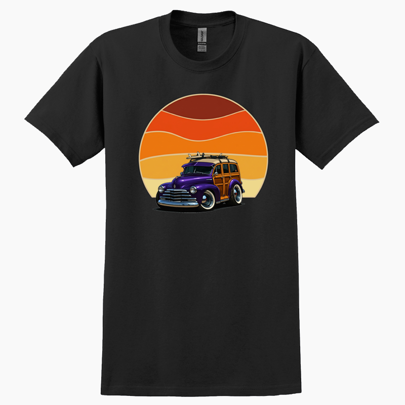5GBR330 (CA) T-Shirt - Woodie Sunrise