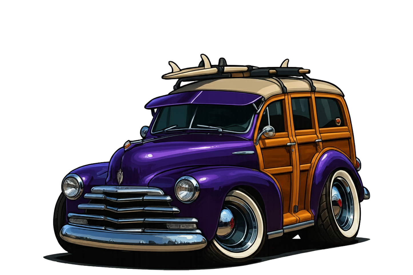 5GBR330 (CA) T-Shirt - Tropical Woodie