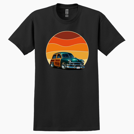 5GFM335 (CA) T-Shirt - Woodie Sunrise
