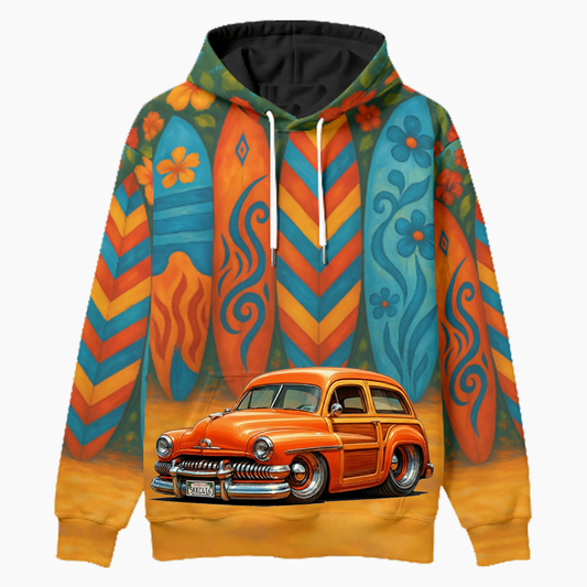 5KKC416 (CA) Woodie Hoodie - Surfboard