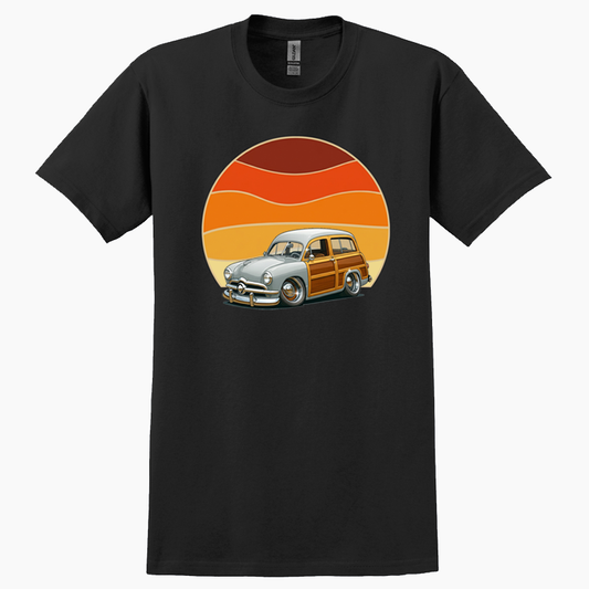 5MML913 (CA) T-Shirt - Woodie Sunrise