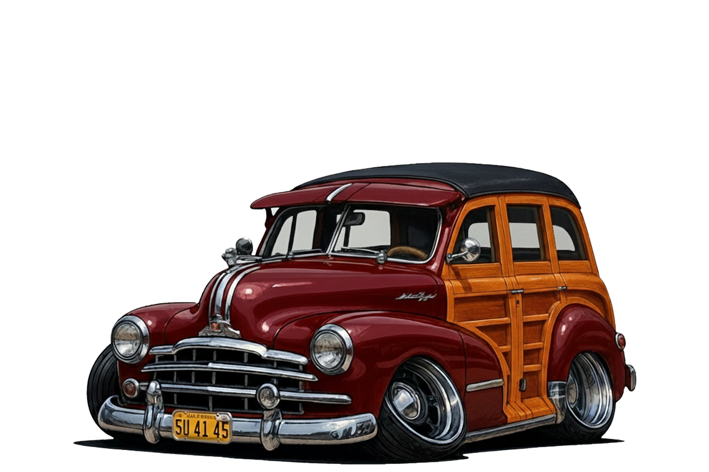 5U4145 (CA) T-Shirt - Tropical Woodie