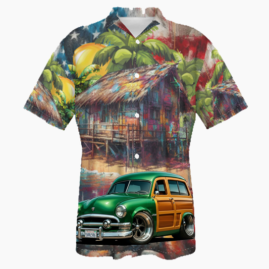 5VRL586 (CA) Hawaiian Shirt - Patriotic