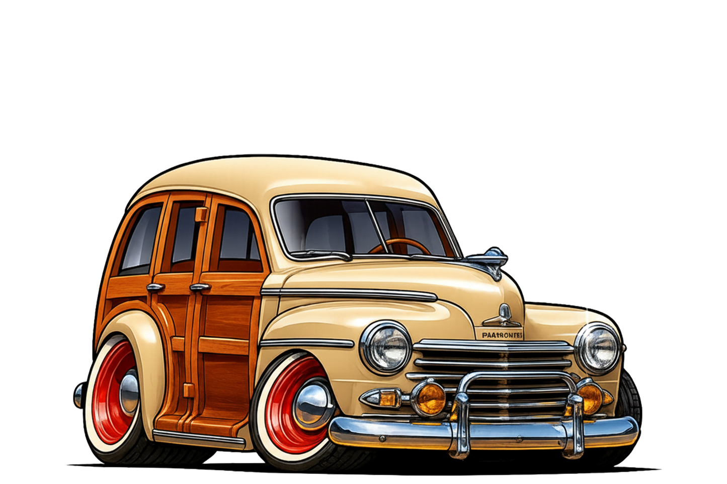 5YBR785 (CA) T-Shirt - Tropical Woodie
