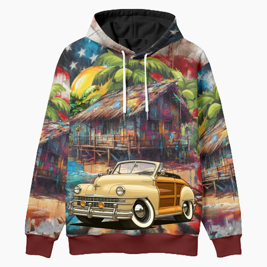 66R173 (CA) Woodie Hoodie - Patriotic