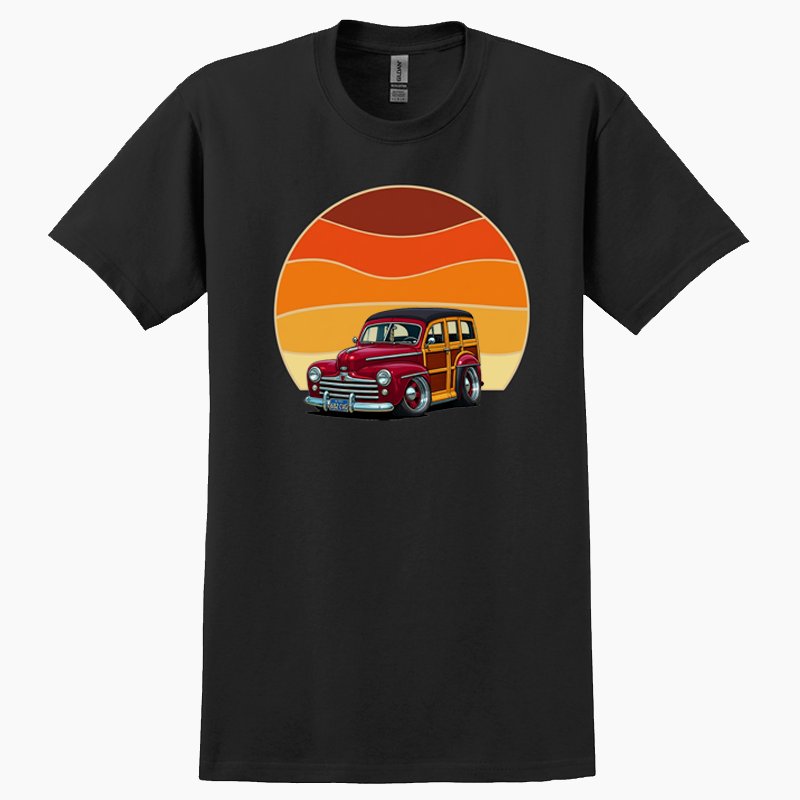682CVG (CA) T-Shirt - Woodie Sunrise