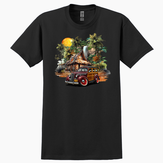 6F5945 (CA) T-Shirt - Tropical Woodie