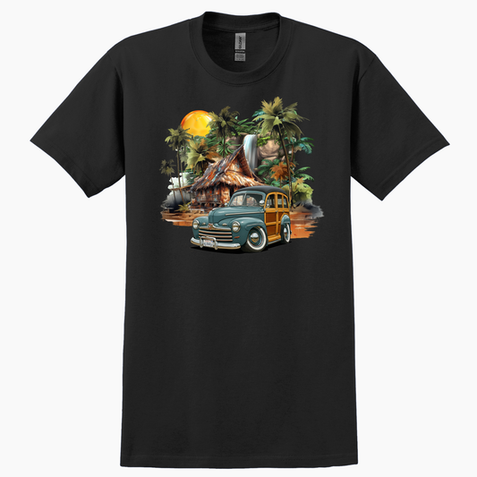 6LXV814 (CA) T-Shirt - Tropical Woodie