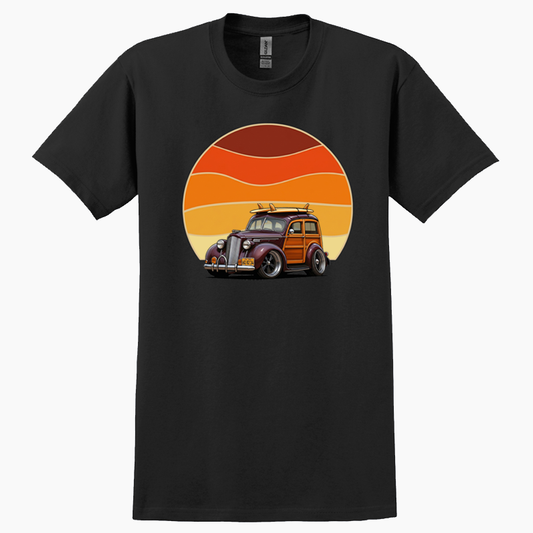 6Q8234 (CA) T-Shirt - Woodie Sunrise