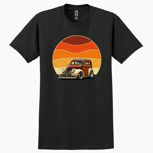 6Y1053 (CA) T-Shirt - Woodie Sunrise