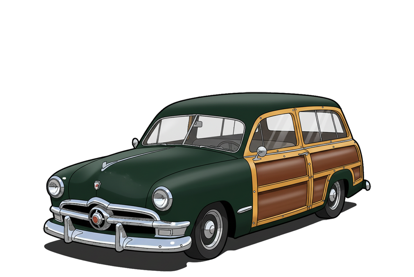 78F241 (CA) T-Shirt - Tropical Woodie