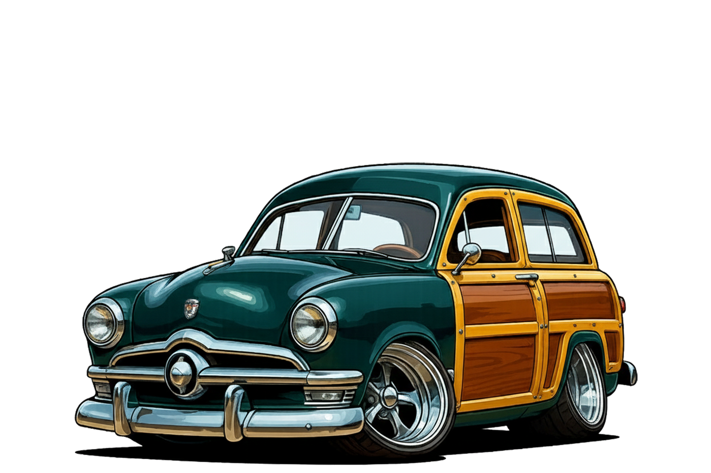 78F241 (CA) T-Shirt - Tropical Woodie