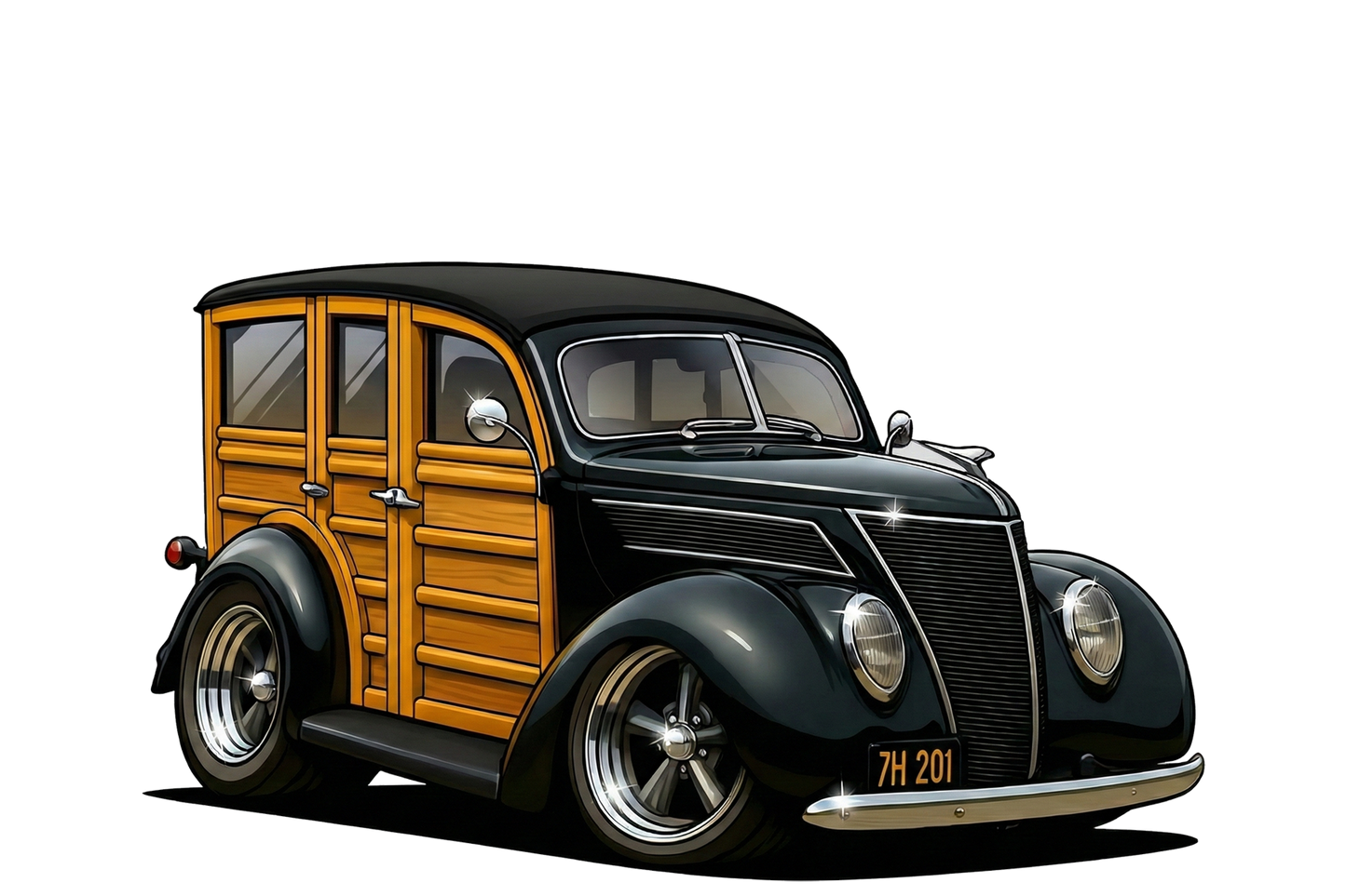 7H201 (CA) Woodie Hoodie - WoW Show