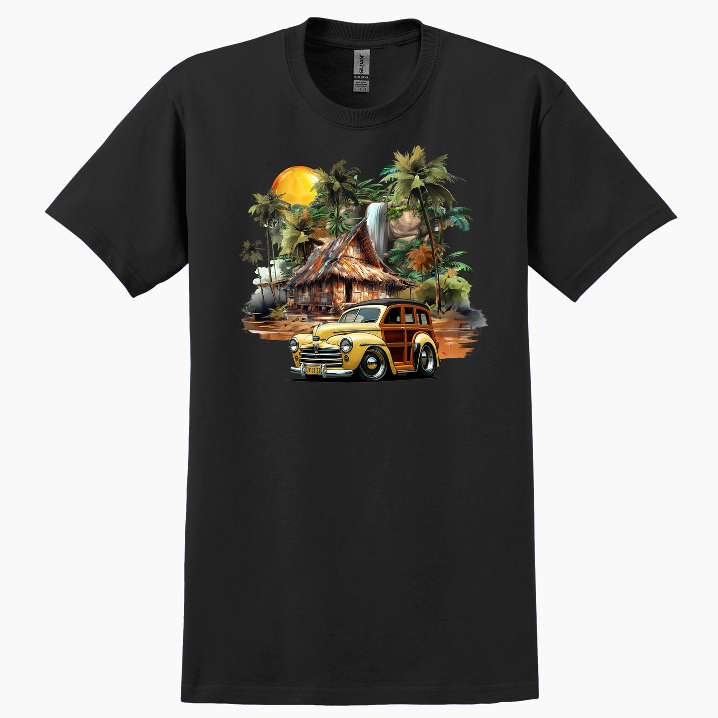 7V3133 (CA) T-Shirt - Tropical Woodie