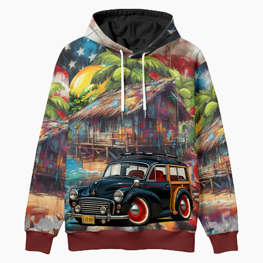 7VFH252 (CA) Woodie Hoodie - Patriotic