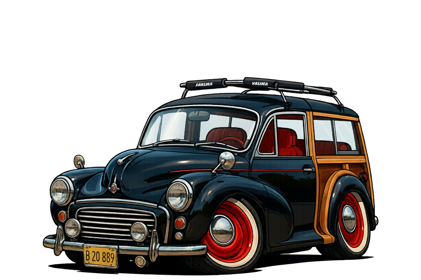 7VFH252 (CA) T-Shirt - Tropical Woodie